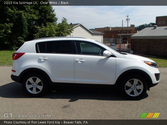 2013 Kia Sportage LX in Clear White