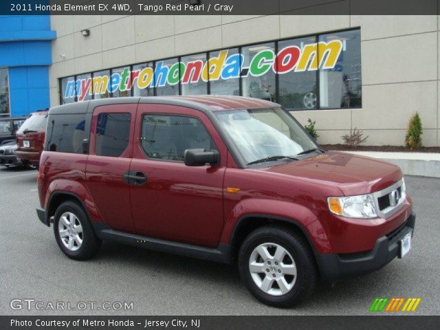 2011 Honda Element EX 4WD in Tango Red Pearl