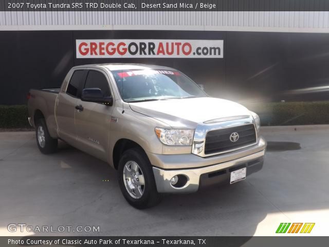 2007 Toyota Tundra SR5 TRD Double Cab in Desert Sand Mica