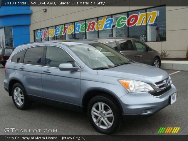 2010 Honda CR-V EX-L AWD in Glacier Blue Metallic