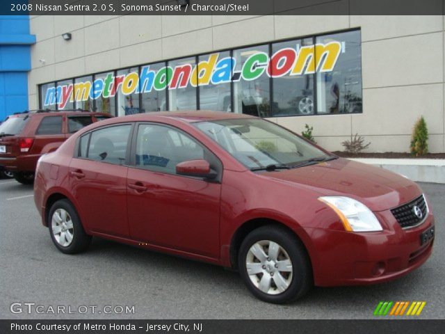 2008 Nissan Sentra 2.0 S in Sonoma Sunset
