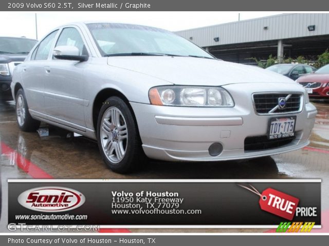 2009 Volvo S60 2.5T in Silver Metallic