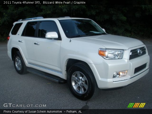 2011 Toyota 4Runner SR5 in Blizzard White Pearl