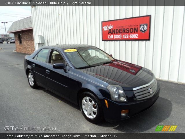 2004 Cadillac CTS Sedan in Blue Chip