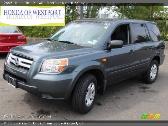 2006 Honda Pilot LX 4WD in Steel Blue Metallic