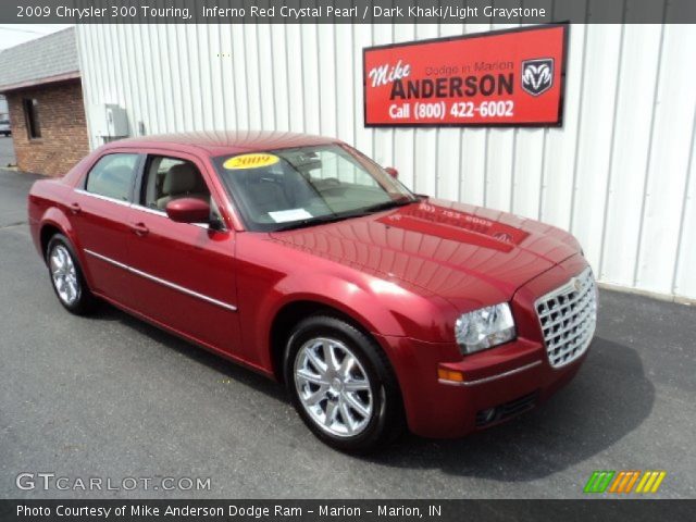 2009 Chrysler 300 Touring in Inferno Red Crystal Pearl