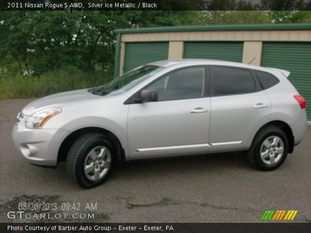 2011 Nissan Rogue S AWD in Silver Ice Metallic