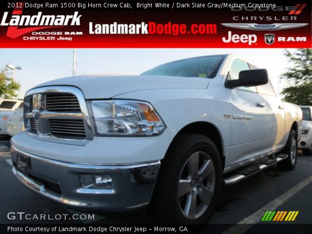 2012 Dodge Ram 1500 Big Horn Crew Cab in Bright White