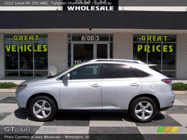 2012 Lexus RX 350 AWD in Tungsten Silver Metallic