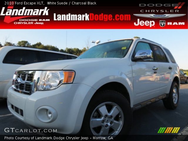 2010 Ford Escape XLT in White Suede