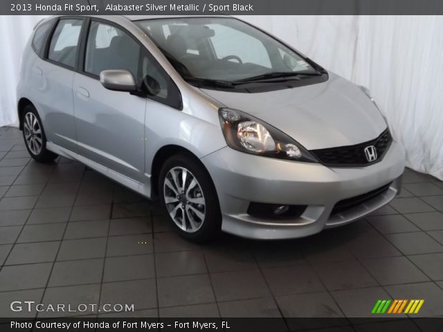 2013 Honda Fit Sport in Alabaster Silver Metallic
