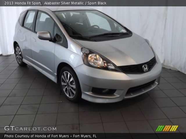 2013 Honda Fit Sport in Alabaster Silver Metallic