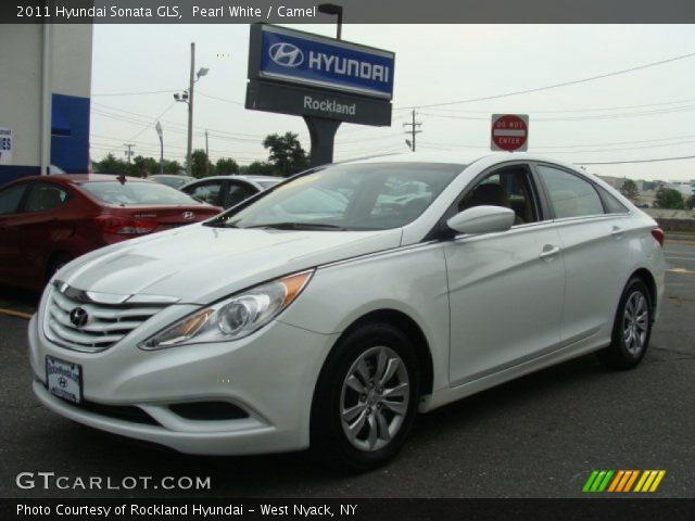 2011 Hyundai Sonata GLS in Pearl White