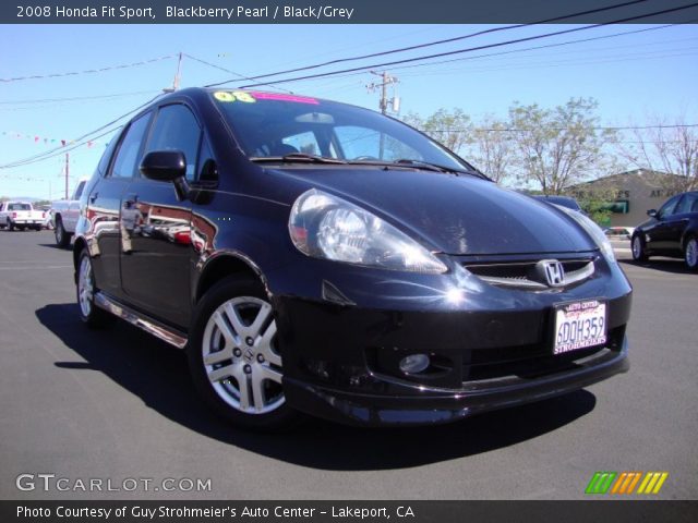 2008 Honda fit sport blackberry pearl #7