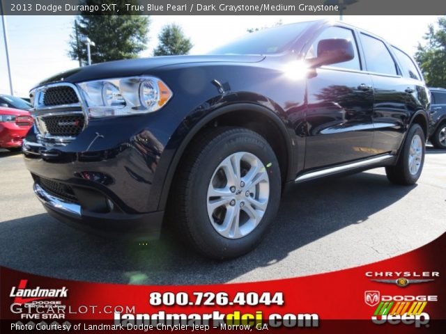 2013 Dodge Durango SXT in True Blue Pearl