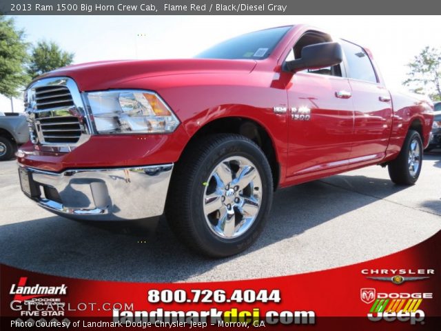 2013 Ram 1500 Big Horn Crew Cab in Flame Red