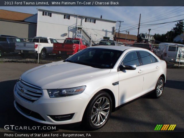 2013 Ford Taurus Limited in White Platinum Tri-Coat