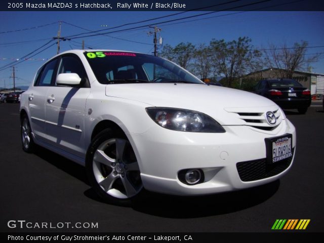 2005 Mazda MAZDA3 s Hatchback in Rally White