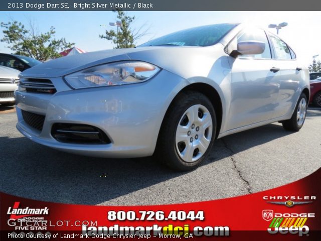 2013 Dodge Dart SE in Bright Silver Metallic