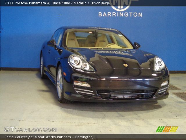 2011 Porsche Panamera 4 in Basalt Black Metallic