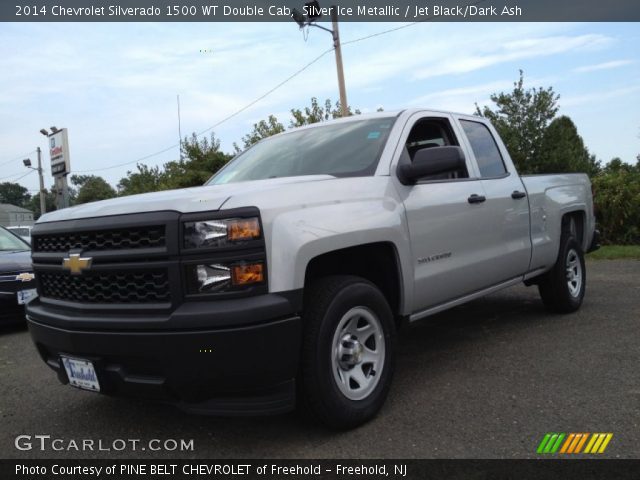 2014 Chevrolet Silverado 1500 WT Double Cab in Silver Ice Metallic