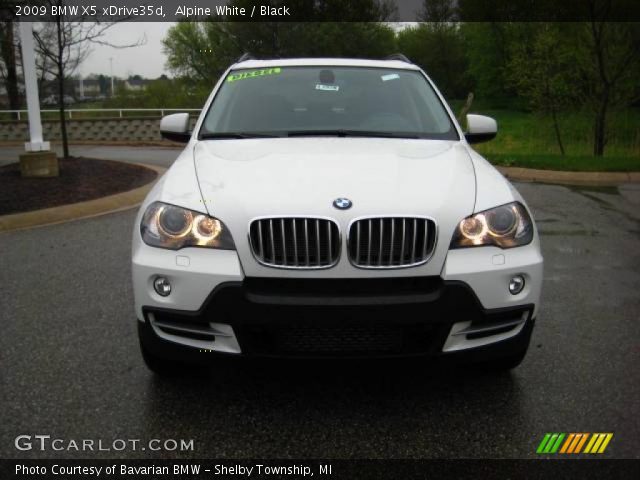 2009 BMW X5 xDrive35d in Alpine White