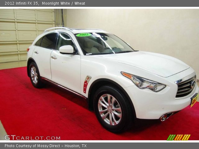 2012 Infiniti FX 35 in Moonlight White