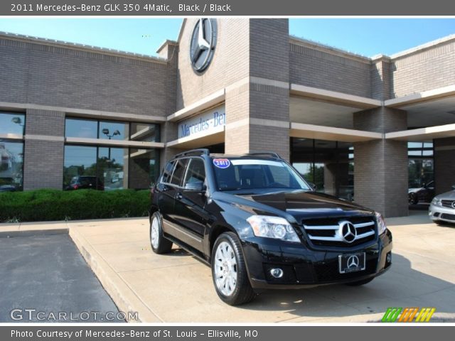 2011 Mercedes-Benz GLK 350 4Matic in Black