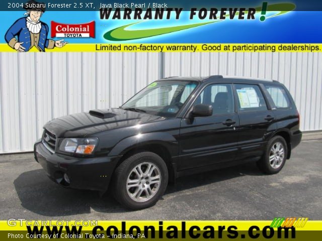 2004 Subaru Forester 2.5 XT in Java Black Pearl