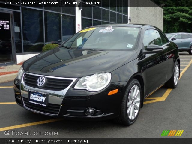 2011 Volkswagen Eos Komfort in Black Uni