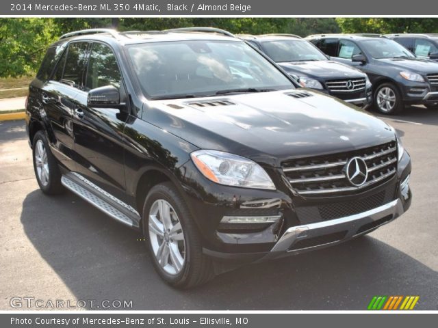2014 Mercedes-Benz ML 350 4Matic in Black