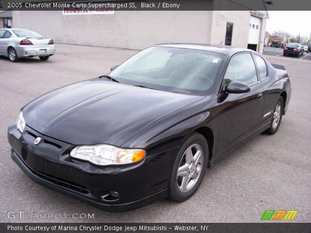 2005 Chevrolet Monte Carlo Supercharged SS in Black