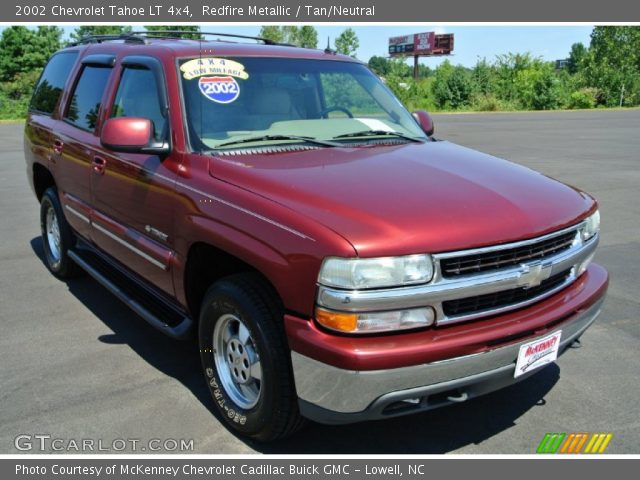 2002 Chevrolet Tahoe LT 4x4 in Redfire Metallic