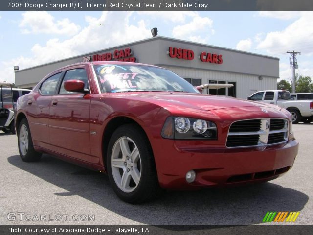 2008 Dodge Charger R/T in Inferno Red Crystal Pearl