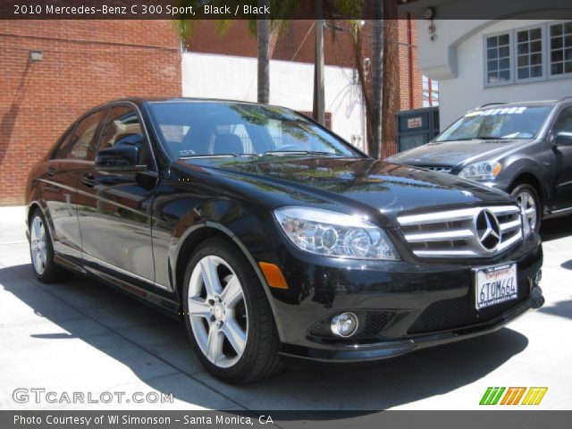 2010 Mercedes-Benz C 300 Sport in Black