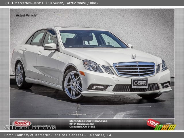 2011 Mercedes-Benz E 350 Sedan in Arctic White