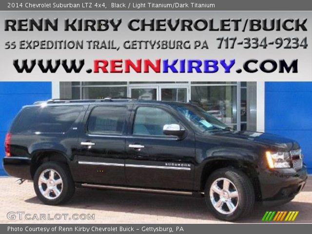 2014 Chevrolet Suburban LTZ 4x4 in Black