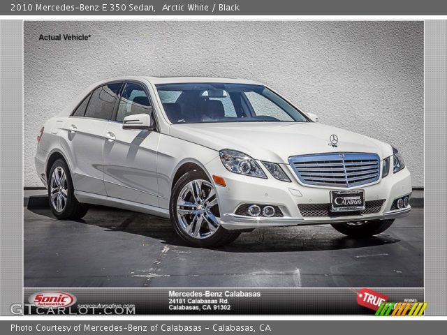 2010 Mercedes-Benz E 350 Sedan in Arctic White