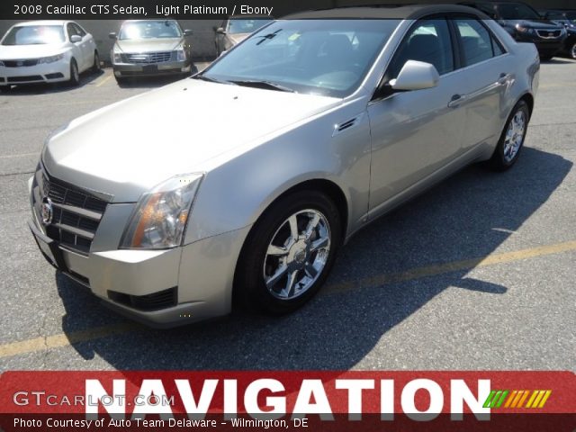 2008 Cadillac CTS Sedan in Light Platinum