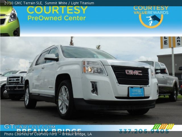 2010 GMC Terrain SLE in Summit White
