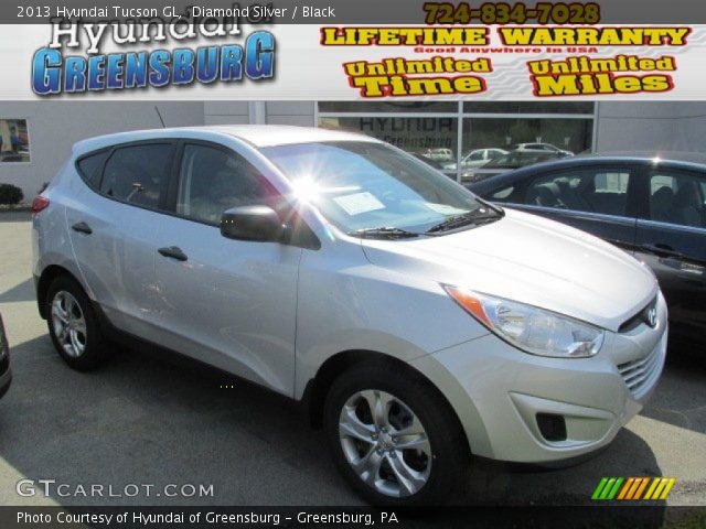 2013 Hyundai Tucson GL in Diamond Silver