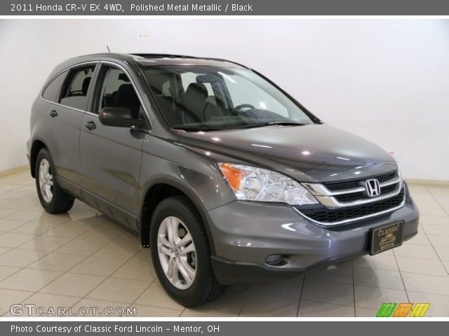 2011 Honda CR-V EX 4WD in Polished Metal Metallic