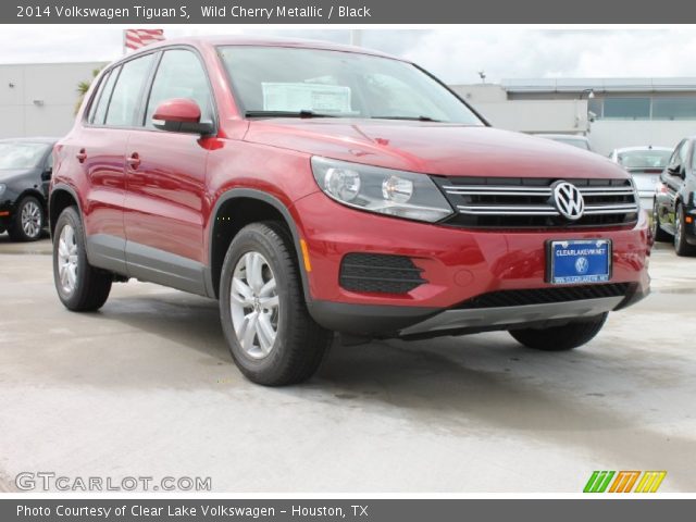 2014 Volkswagen Tiguan S in Wild Cherry Metallic