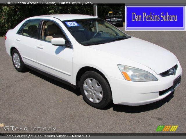 2003 Honda accord lx white #4