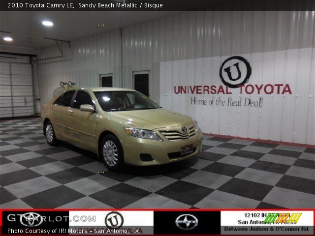 2010 Toyota Camry LE in Sandy Beach Metallic