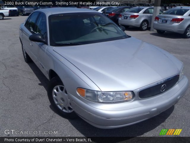 2000 Buick Century Custom in Sterling Silver Metallic