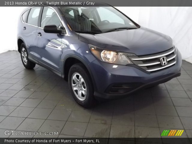 2013 Honda CR-V LX in Twilight Blue Metallic