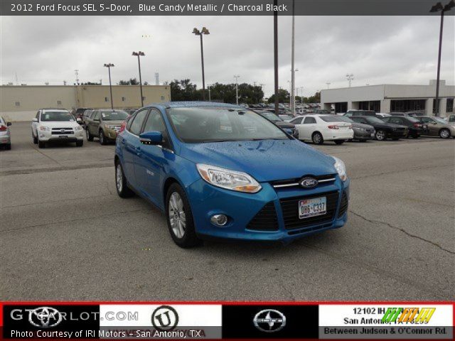 2012 Ford Focus SEL 5-Door in Blue Candy Metallic