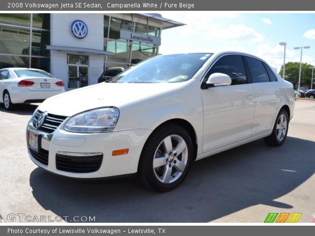 2008 Volkswagen Jetta SE Sedan in Campanella White