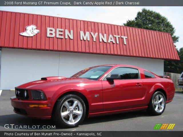 2008 Ford Mustang GT Premium Coupe in Dark Candy Apple Red
